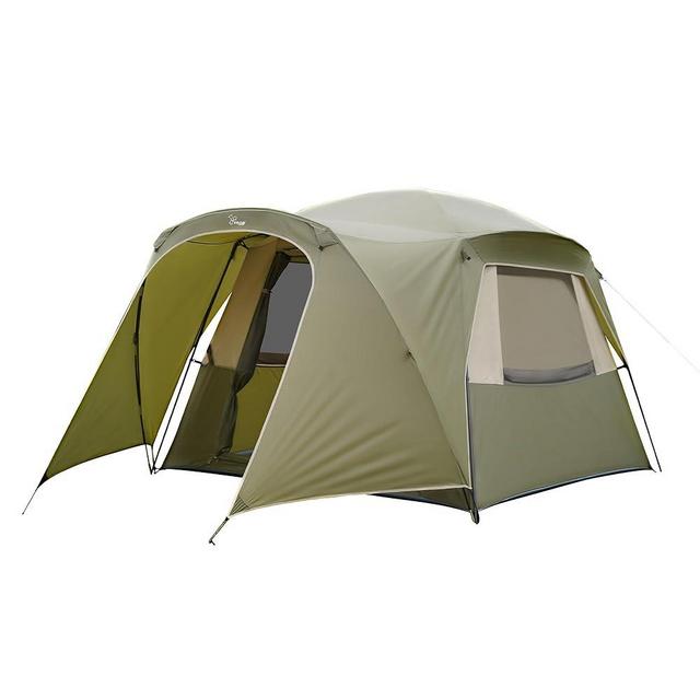 Vidalido 3-4 Person Tent with 1 Mesh Door and 2 Large Mesh Window, Double Layer Waterproof Portable Family Cabin Tent, 4 Person Tents for Outdoor Camping Hiking