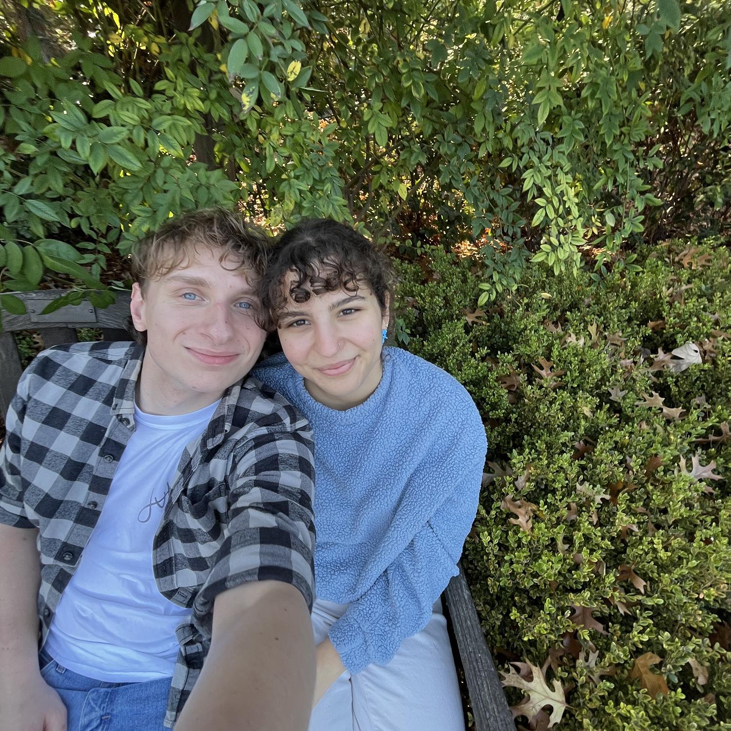 Taken seconds before our friends engagement