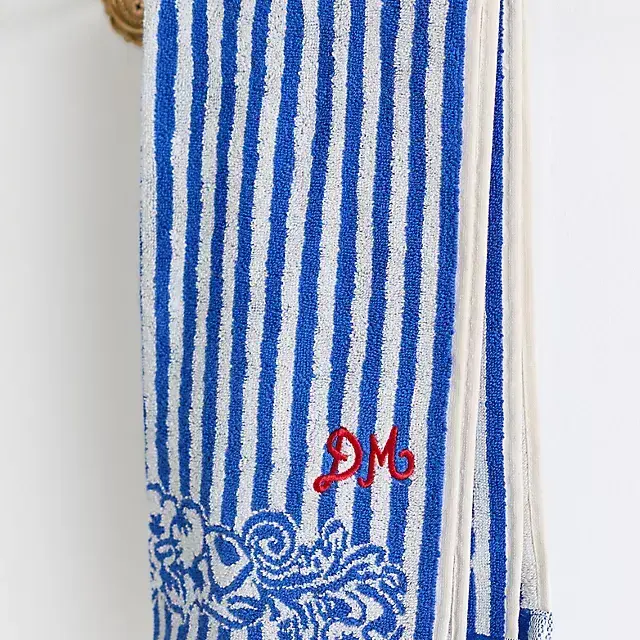 Damson Madder Cotton Woven Hand Towels