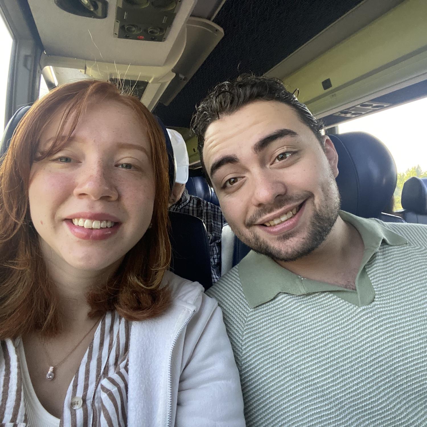 Took a bus to Boston for a day trip.