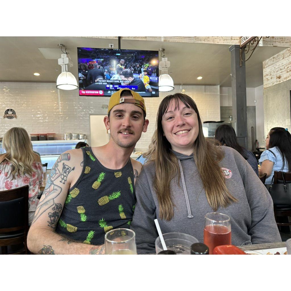 April 12th, 2025 - Brunch date