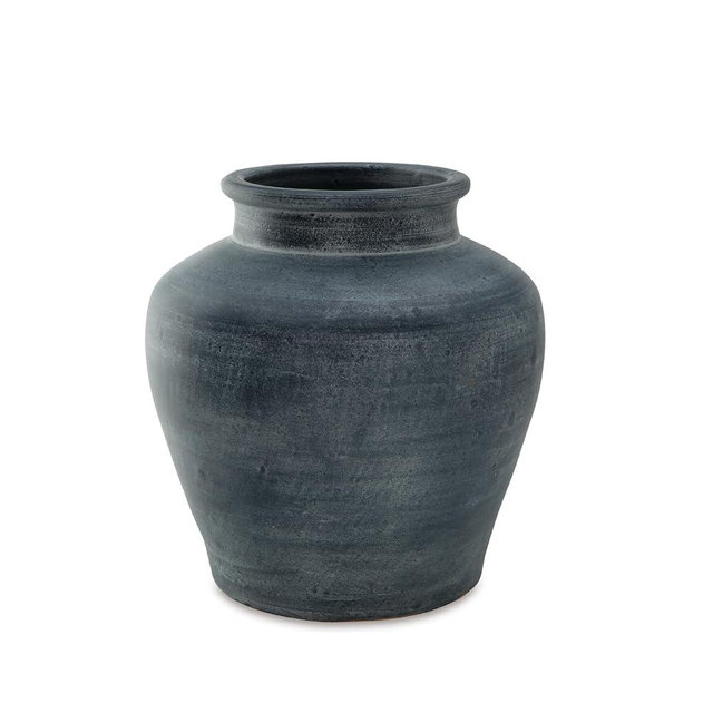 Signature Design by Ashley Meadie Traditional 12 in. Vase, Dark Blue