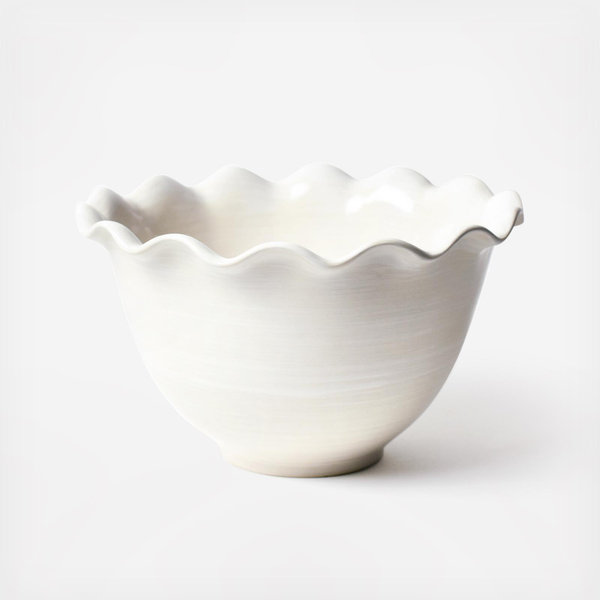 Coton Colors by Laura Johnson Signature Ruffle Pasta Bowl