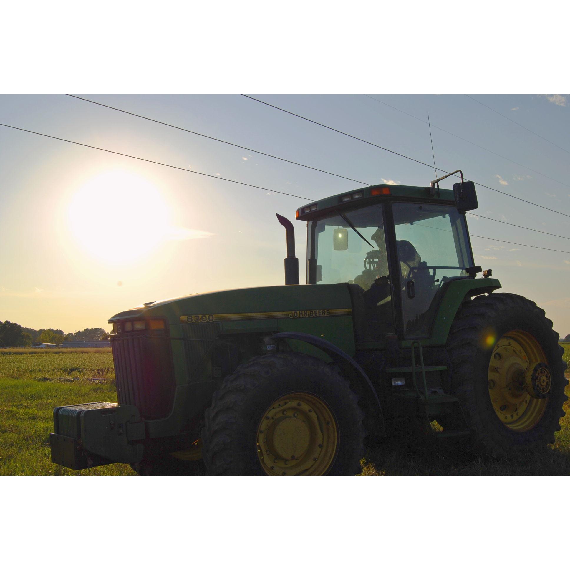 "She thinks my tractor's sexy"