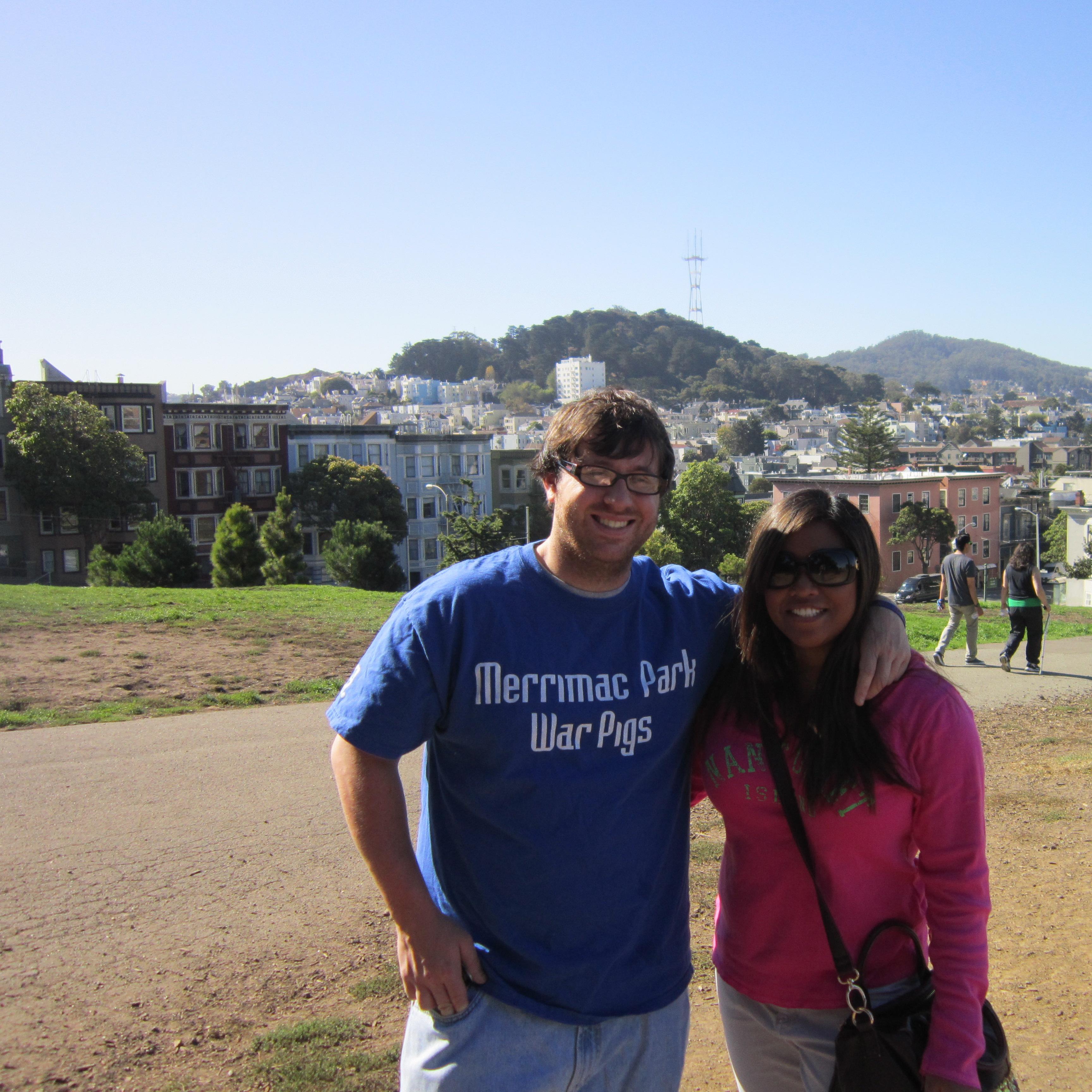 First San Francsico Trip October 2012 - view of the Pink Ladies