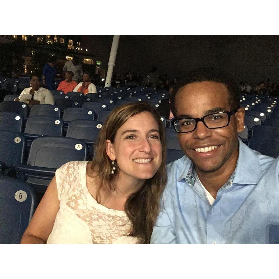 One of our first dates. Maxwell concert after Anwar did the Seagull Century. NBD.