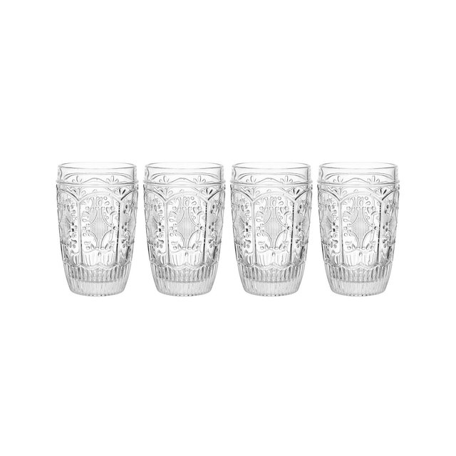 Fitz and Floyd Trestle 12-oz Highballs 4-Piece Set