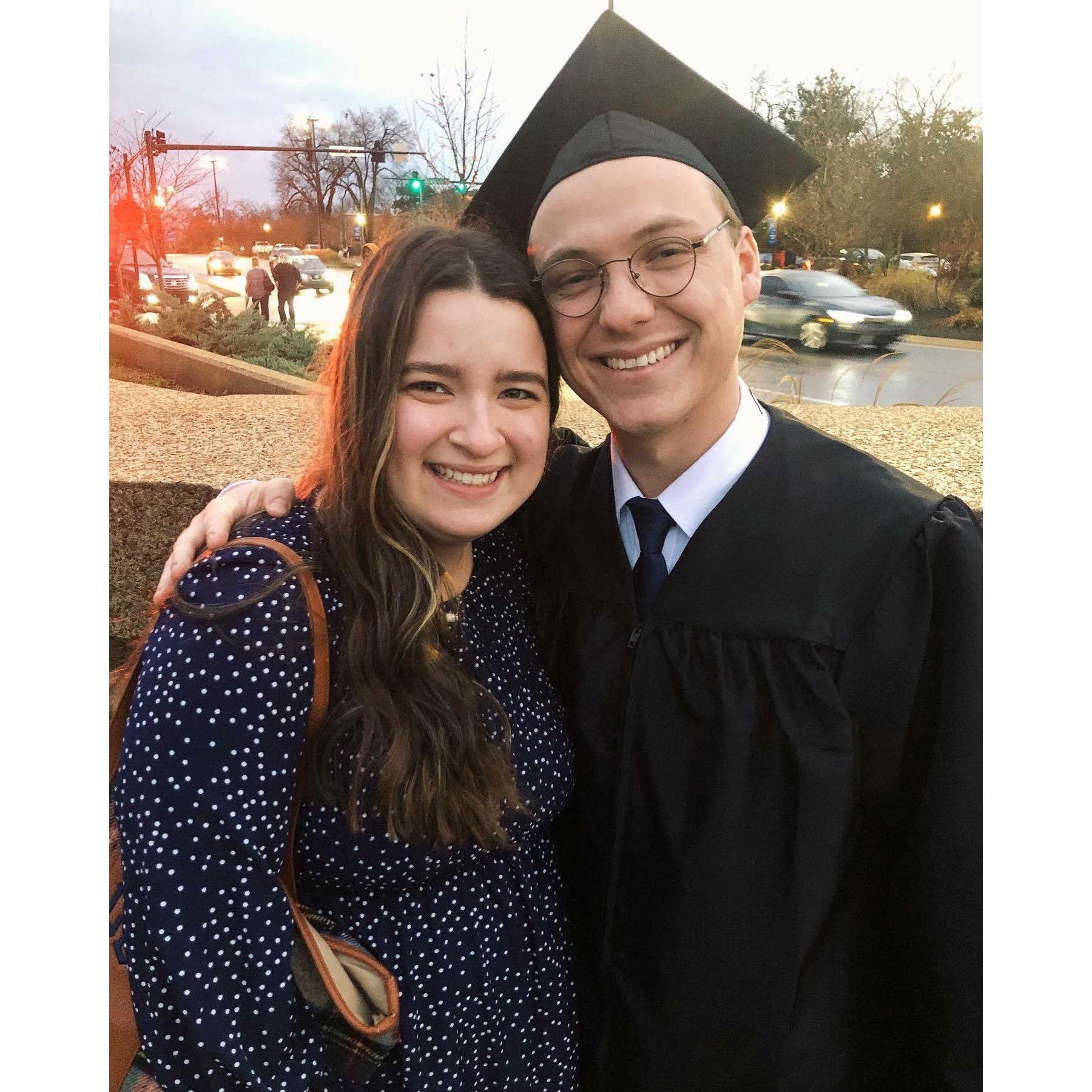 Peyton graduated college from Middle Tennessee State University!