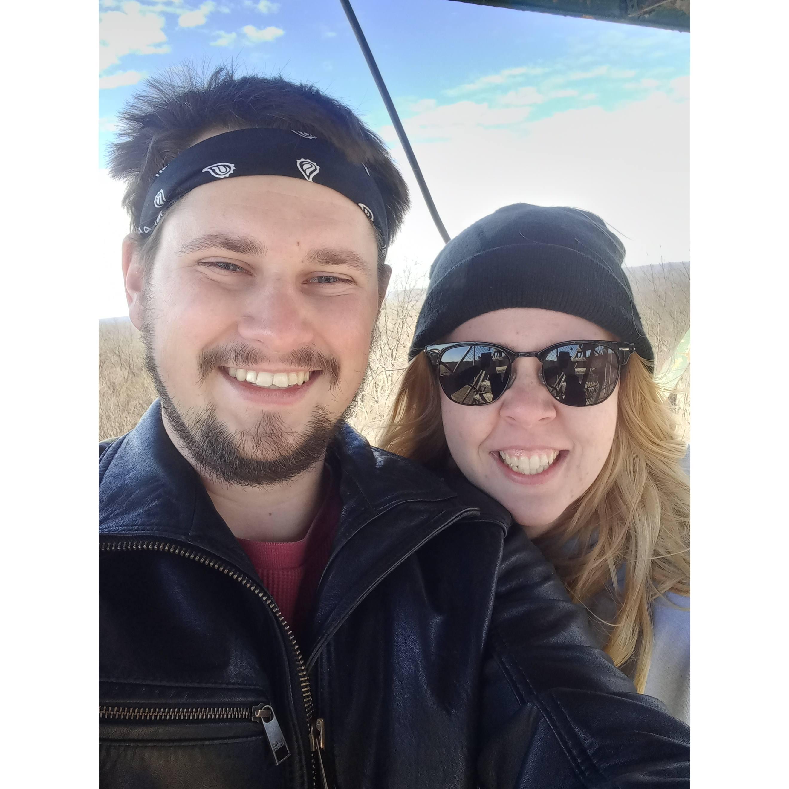 A picture from the fire tower in Brown County State Park