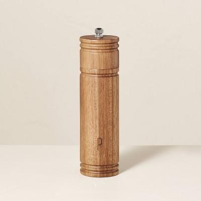 Wood Pepper Grinder 7.5" Brown