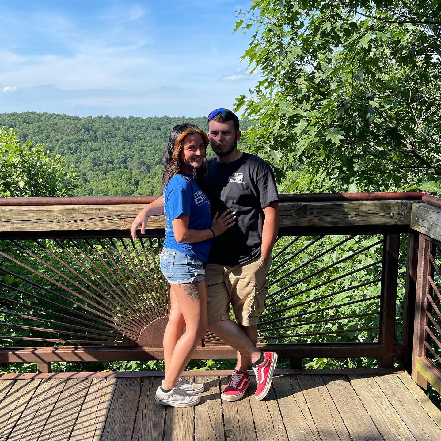 Logan brought me to Bernheim Forest for the first time