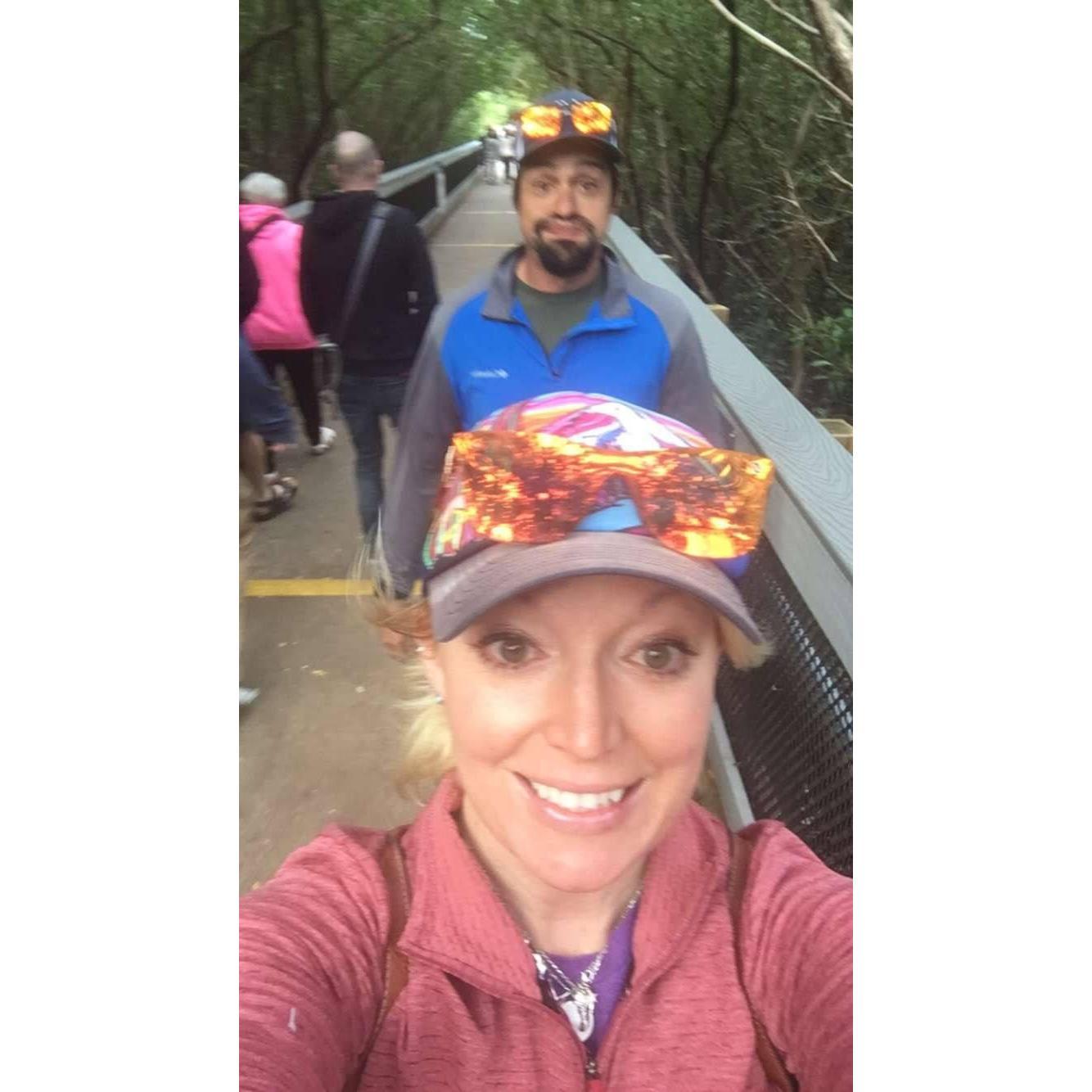 Going to see the manatees and sting rays. Our favorite kind of adventure.