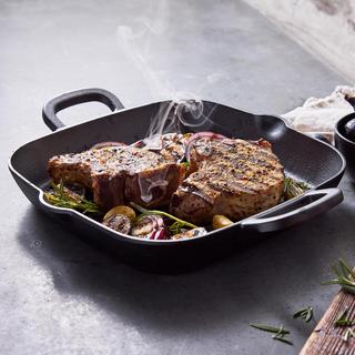 Bobby Flay Cast Iron Square Grill Pan