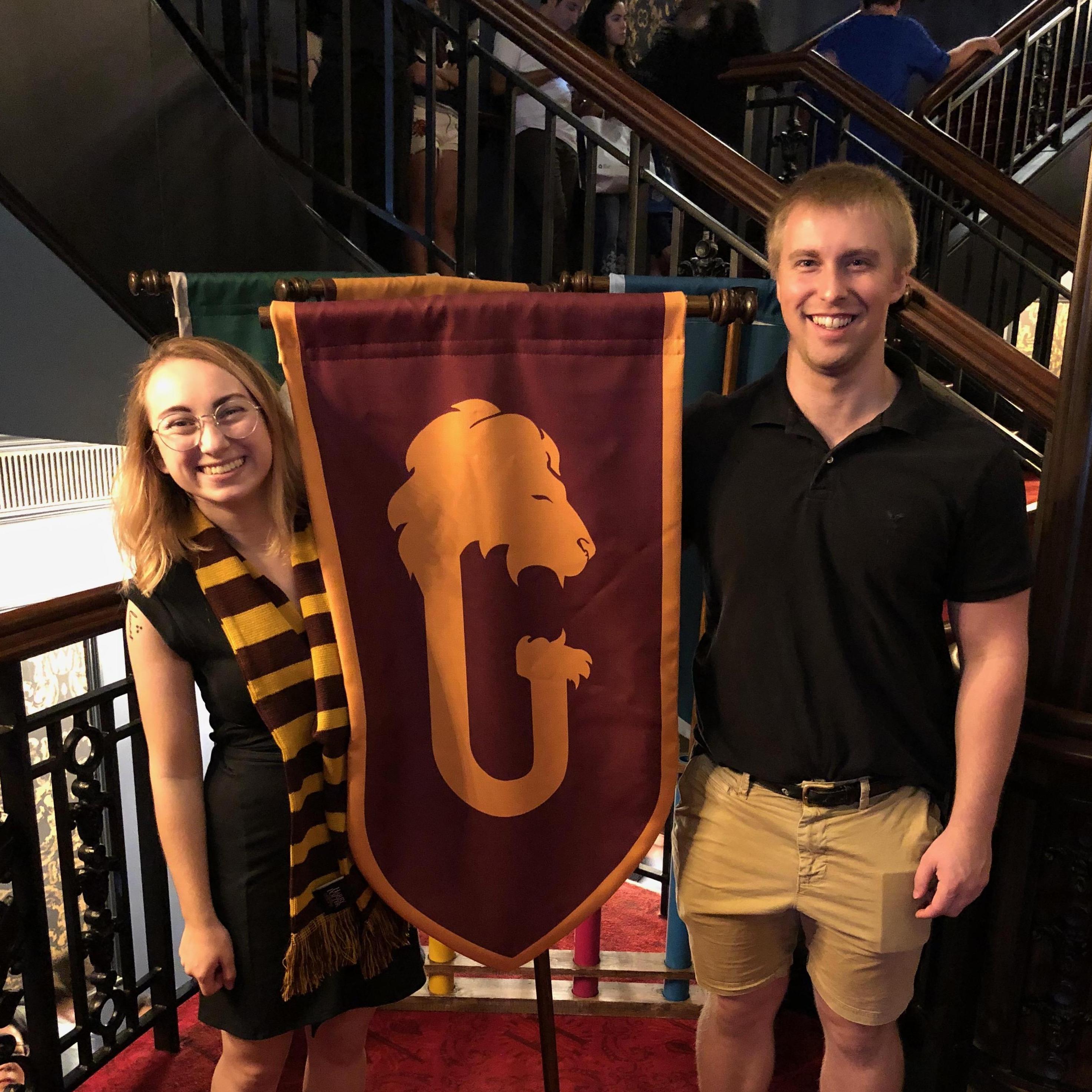 That time we saw the Cursed Child in New York! Gryffindor power couple