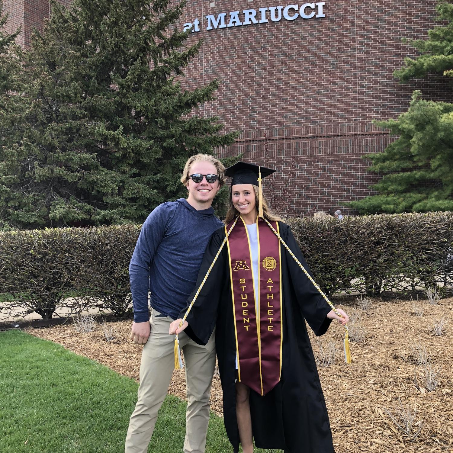 Cassidy's graduation from the University of Minnesota