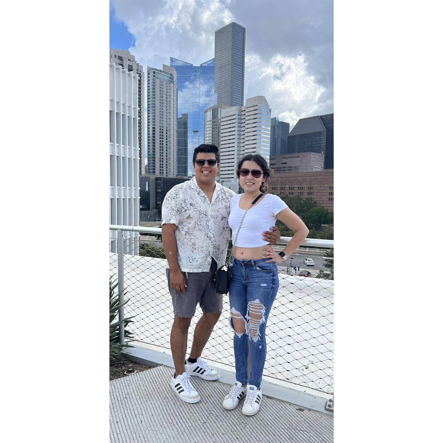 Our first visit to houston