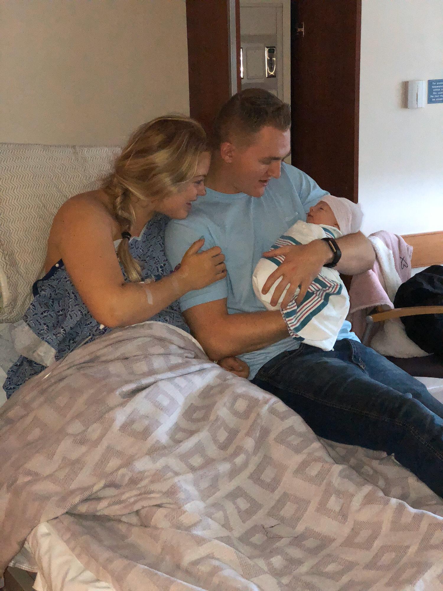 Our beautiful baby was born