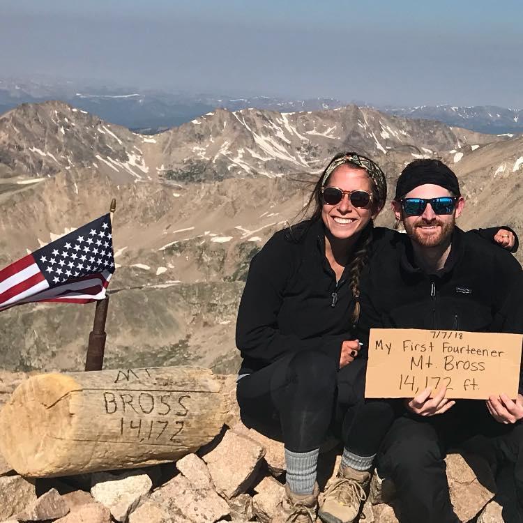Noah's first fourteener