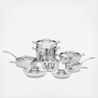 French Classic Tri-Ply 13-Piece Cookware Set