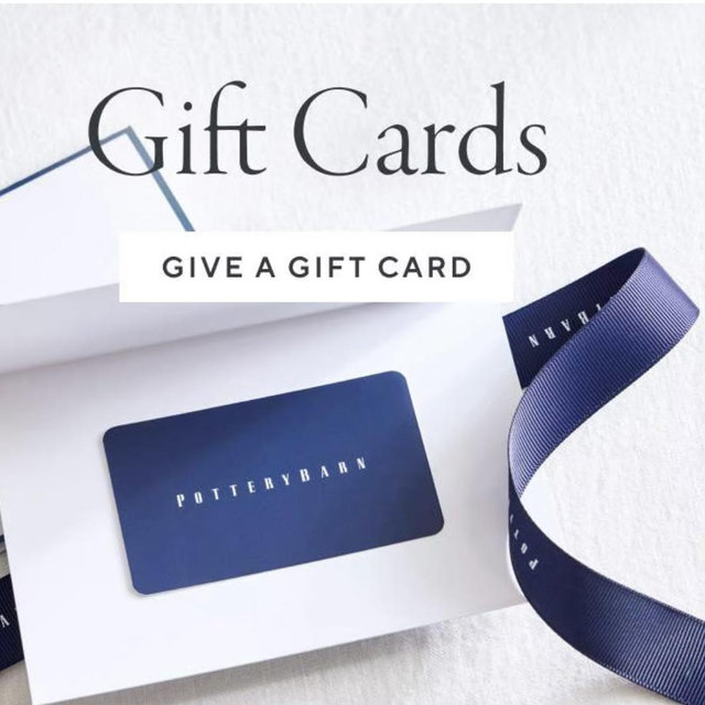 Pottery Barn Gift Card