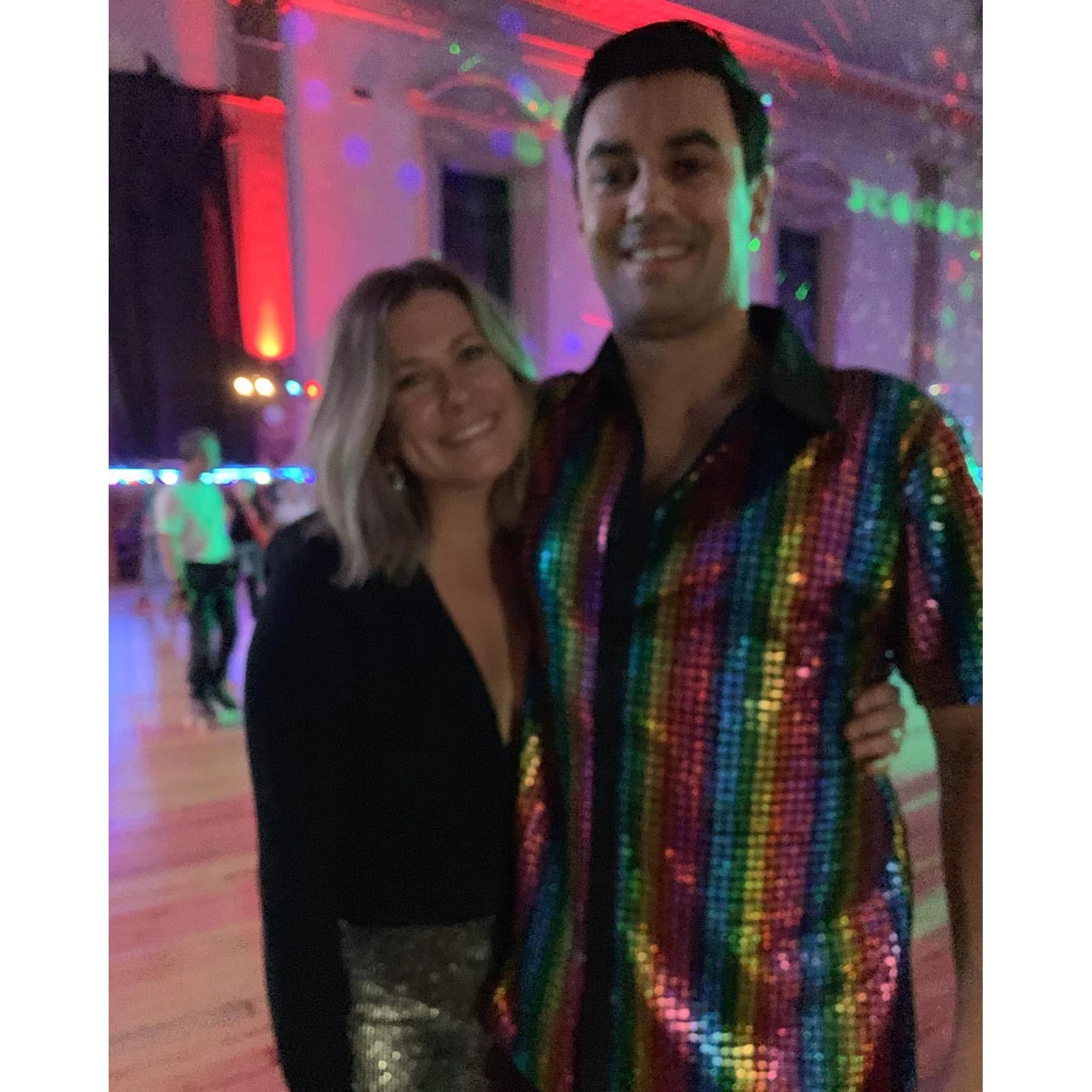 the Big 3-0! Celebrating with our bffs disco style in SF!