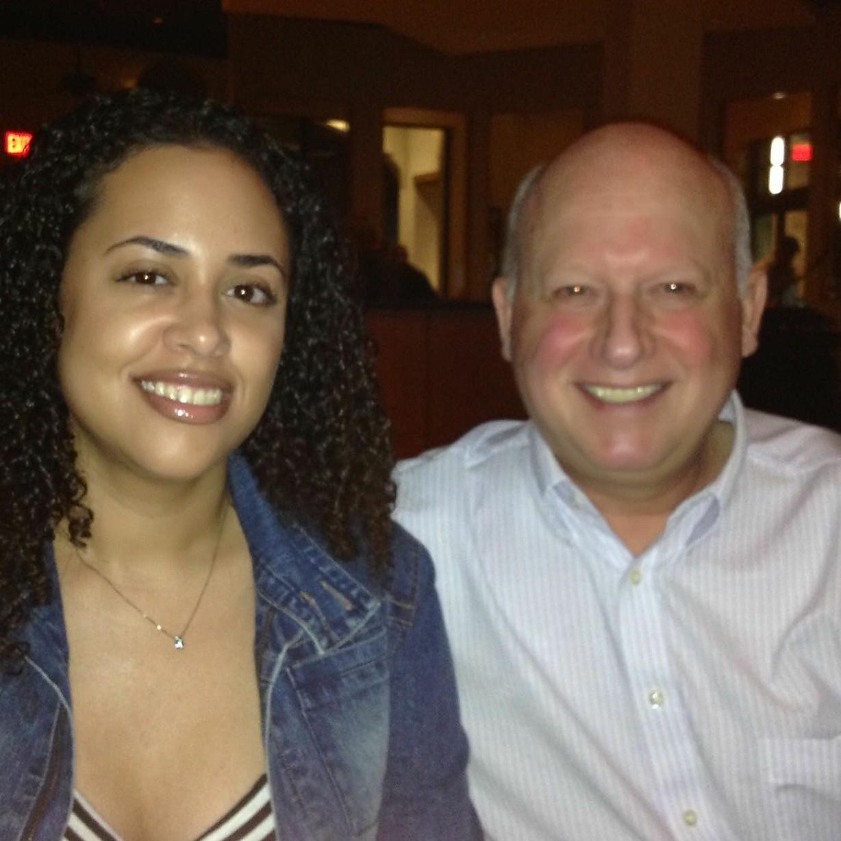 April 11th 2015 - Orlando, Florida - An evening out with Dawn and Monique, Brad's future step-daughter.