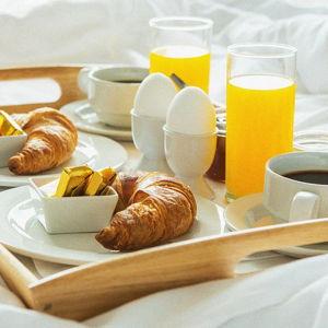 Breakfast in Bed on Honeymoon