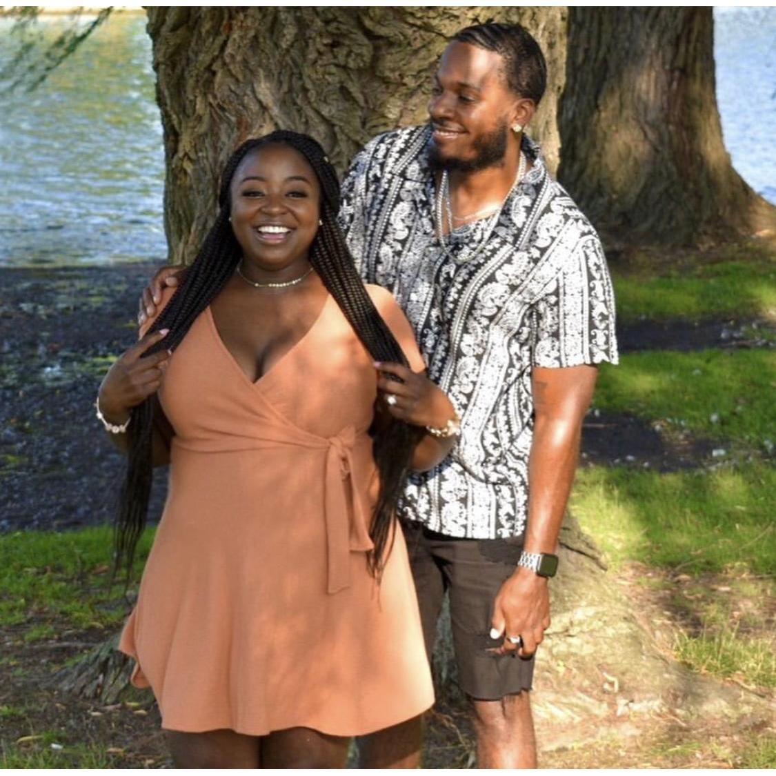 The day we got engaged!