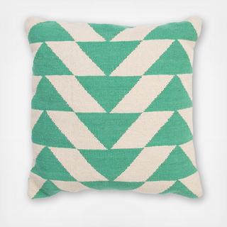 Handmade Cotton Sunrise Pillow
