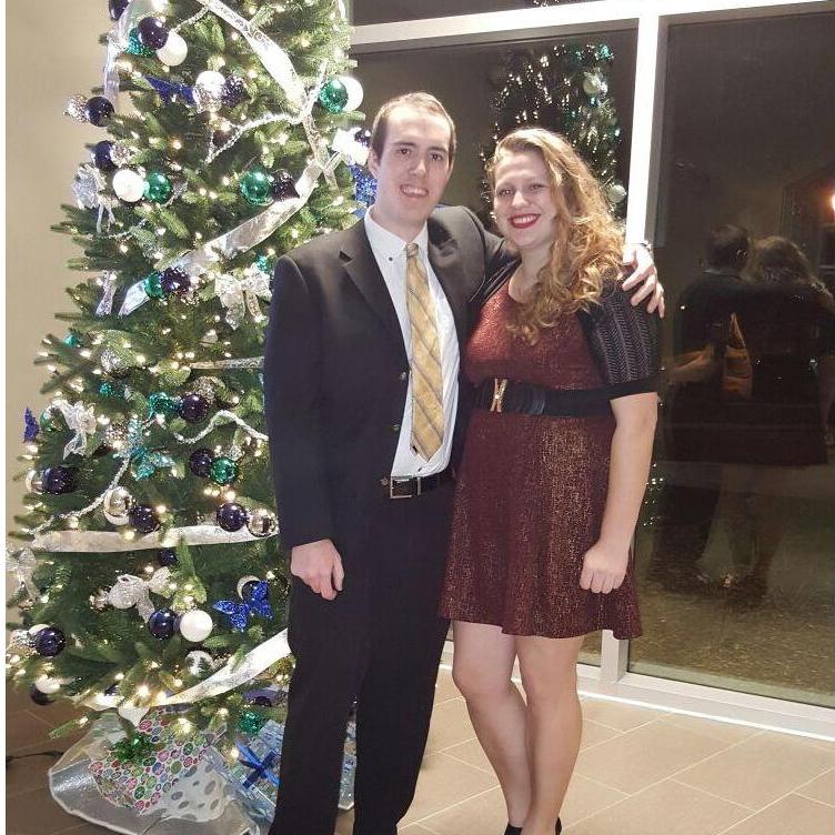 Our first Christmas together.