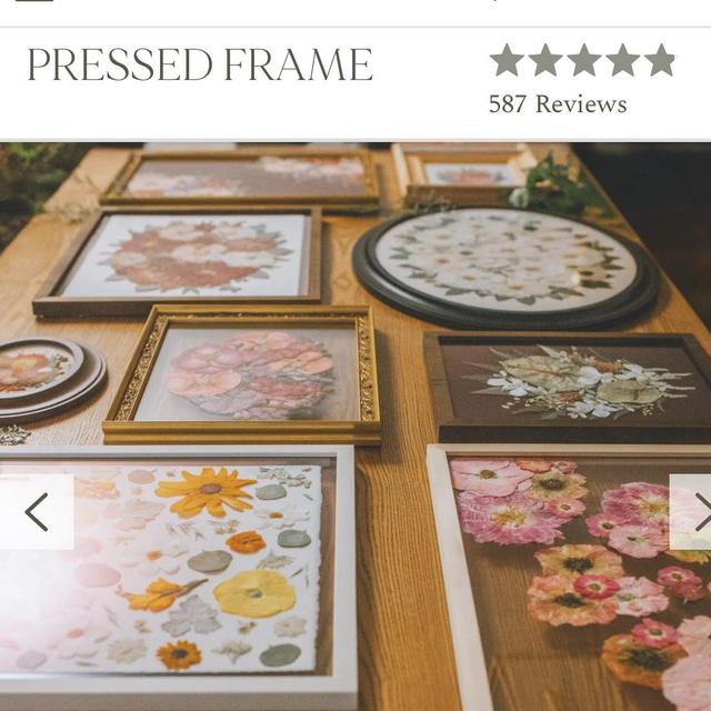 Flower preservation artwork