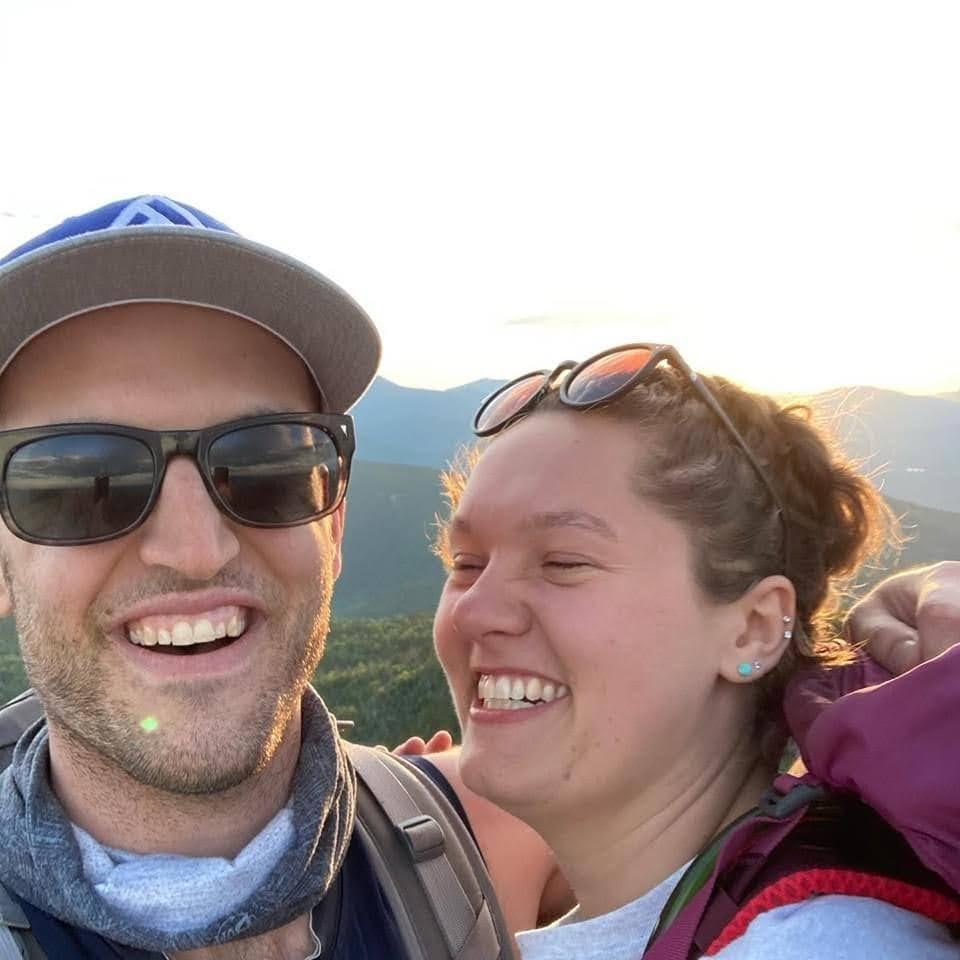First camping trip together in the summer of 2020