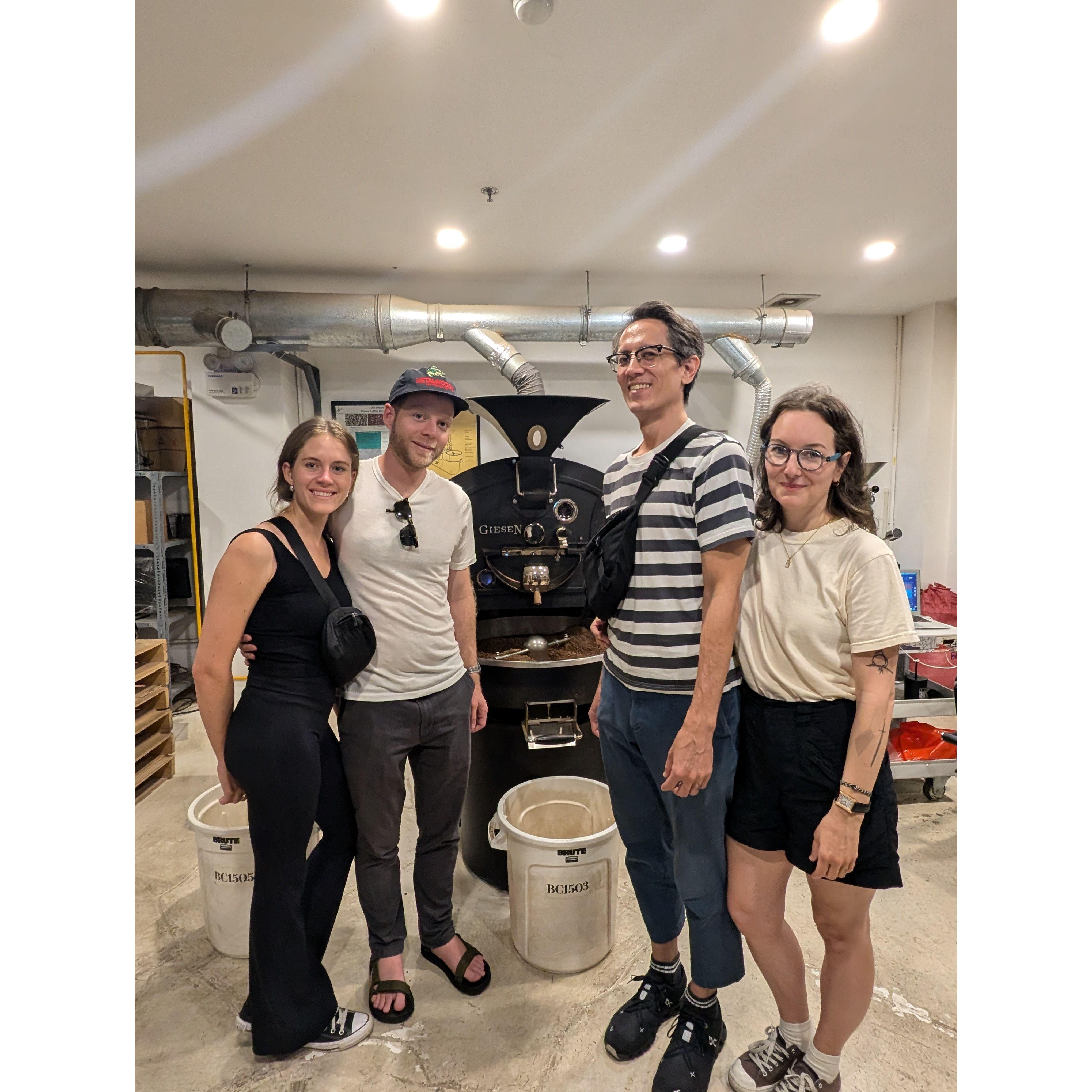 Colton, Liz, Nick, and Linda went to Vietnam early 2025 and met up with Colton's cousins who own a coffee business. Fernando and Farrah also happened to be in Vietnam at the same time!
