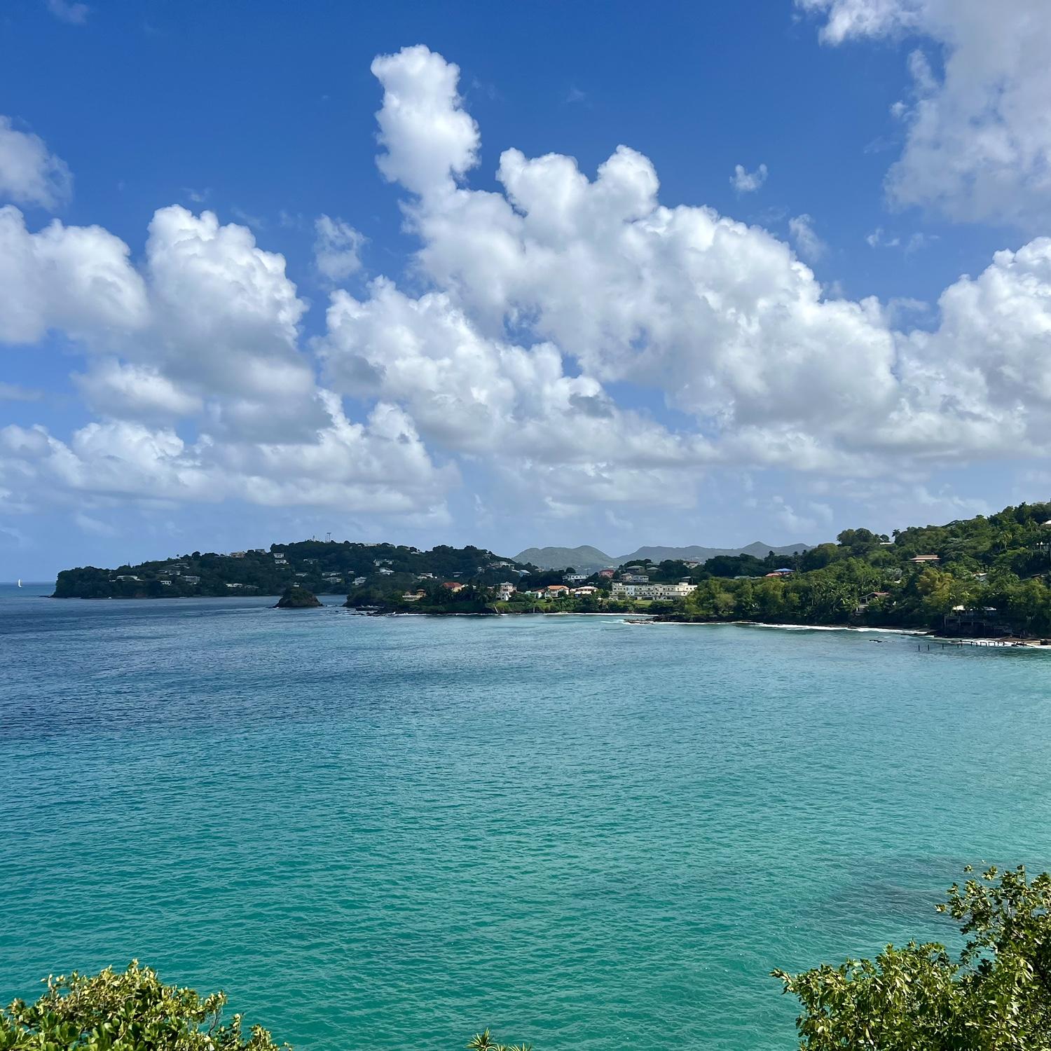 View from our villa