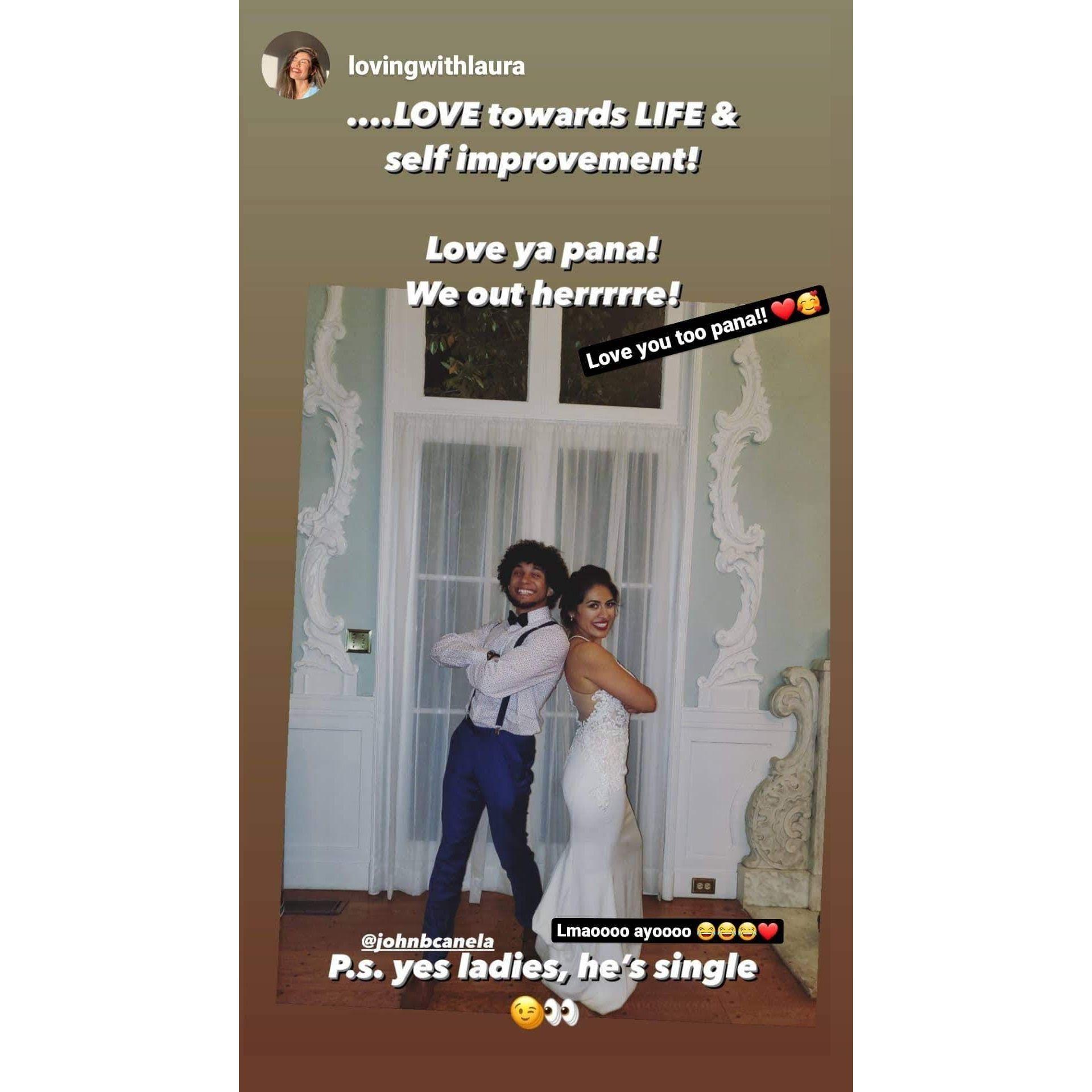 The post that led to Iris sliding in the DMs