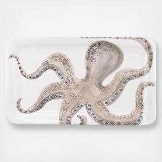 Marina Octopus Rectangular Platter