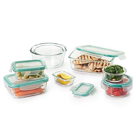 OXO Good Grips 16-Piece Glass Food Storage Set