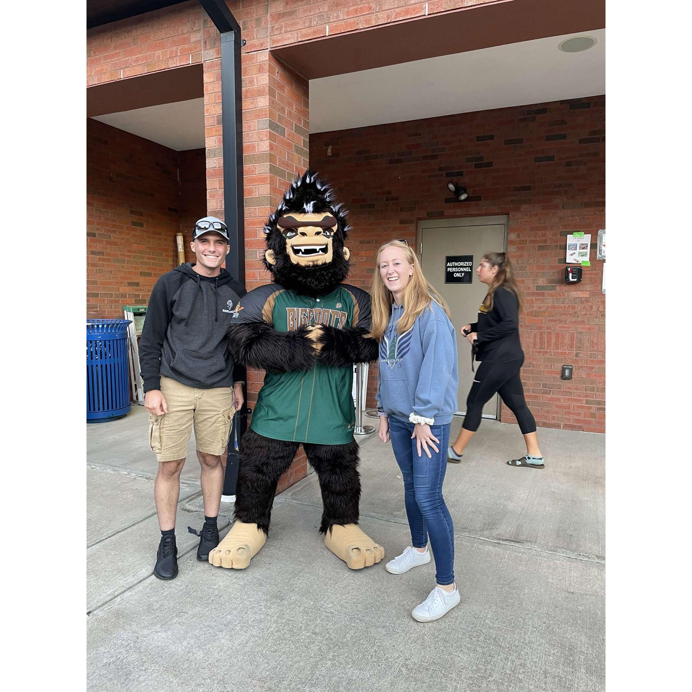 Boone Bigfoot baseball games!