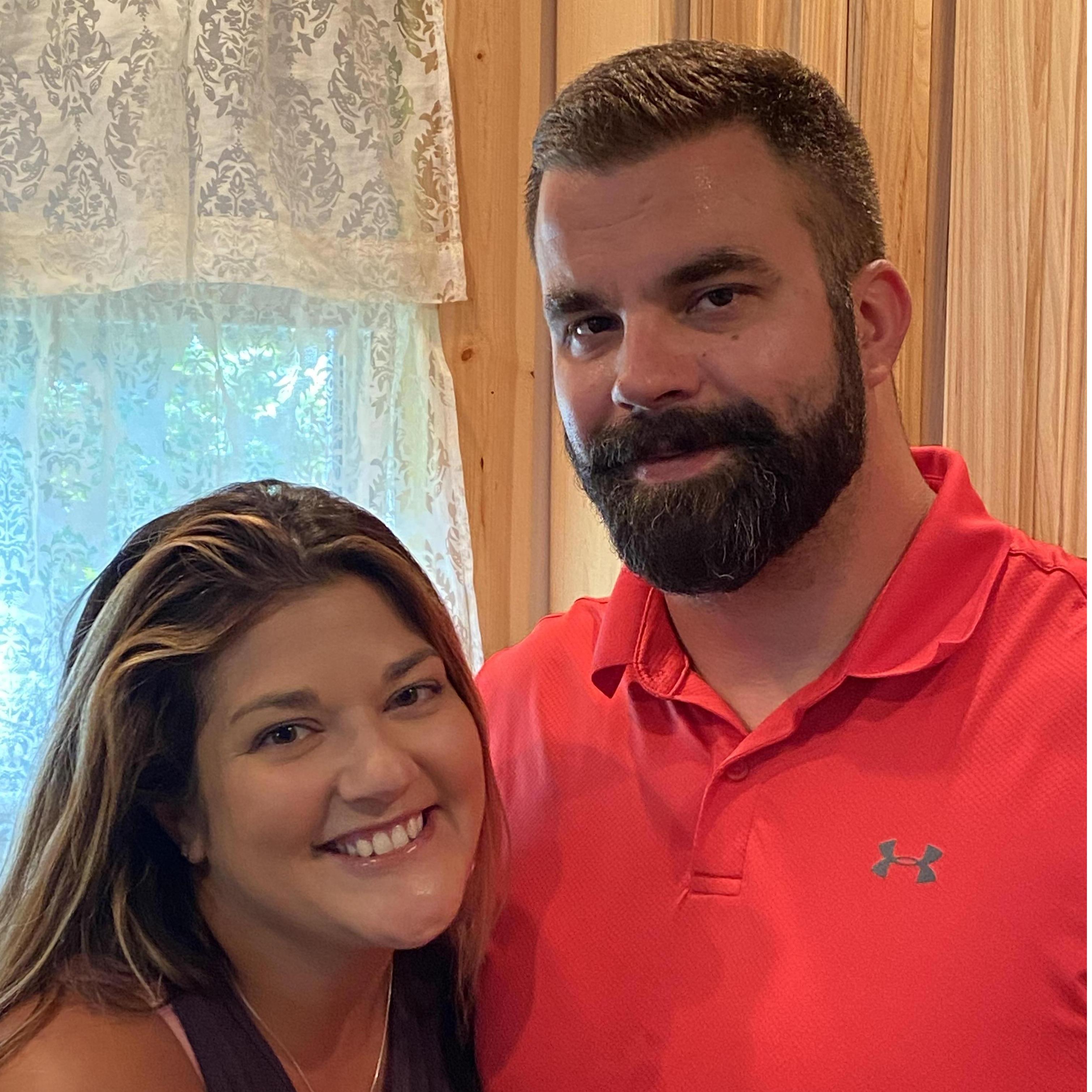 This was the first time going up North and meeting his mom, Marsha