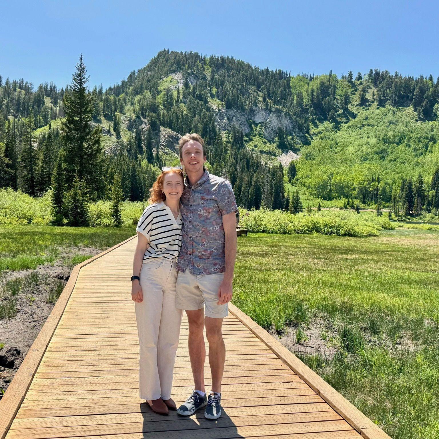 Silver Lake with Connor's parents and Kristen's first time meeting them!