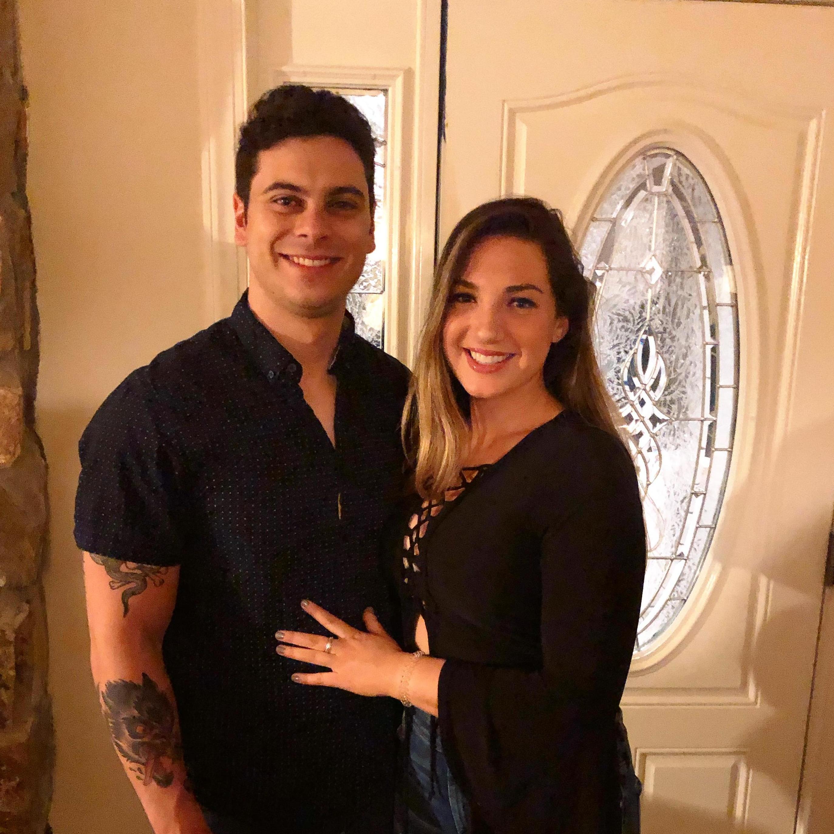 November 2019- Samantha flew to VA to celebrate Thanksgiving with Michael and his mom, where they ate tacos and visited some friends!