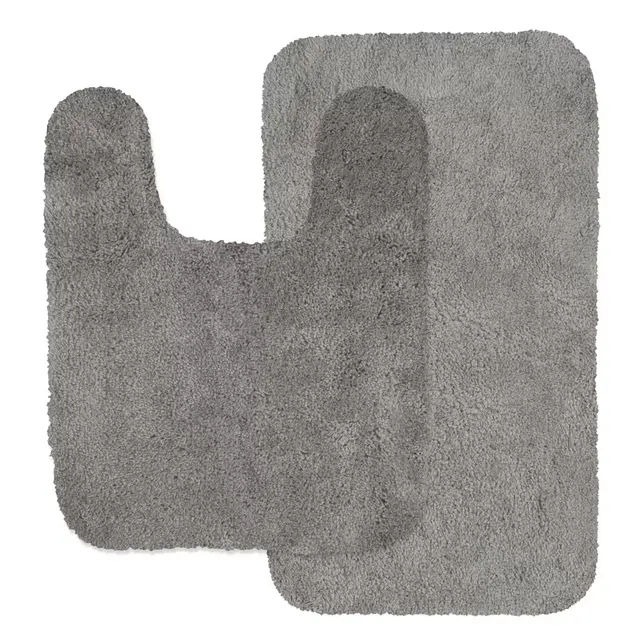 Mohawk Home® Big One 2-Piece Bath Rug Set in Grey Flannel