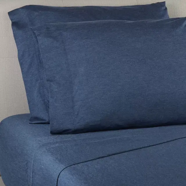 Studio 3B™ Jersey Modal Queen Sheet Set in Heather Blue
