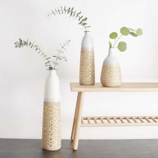 Taylor Flecked Metallic Vase