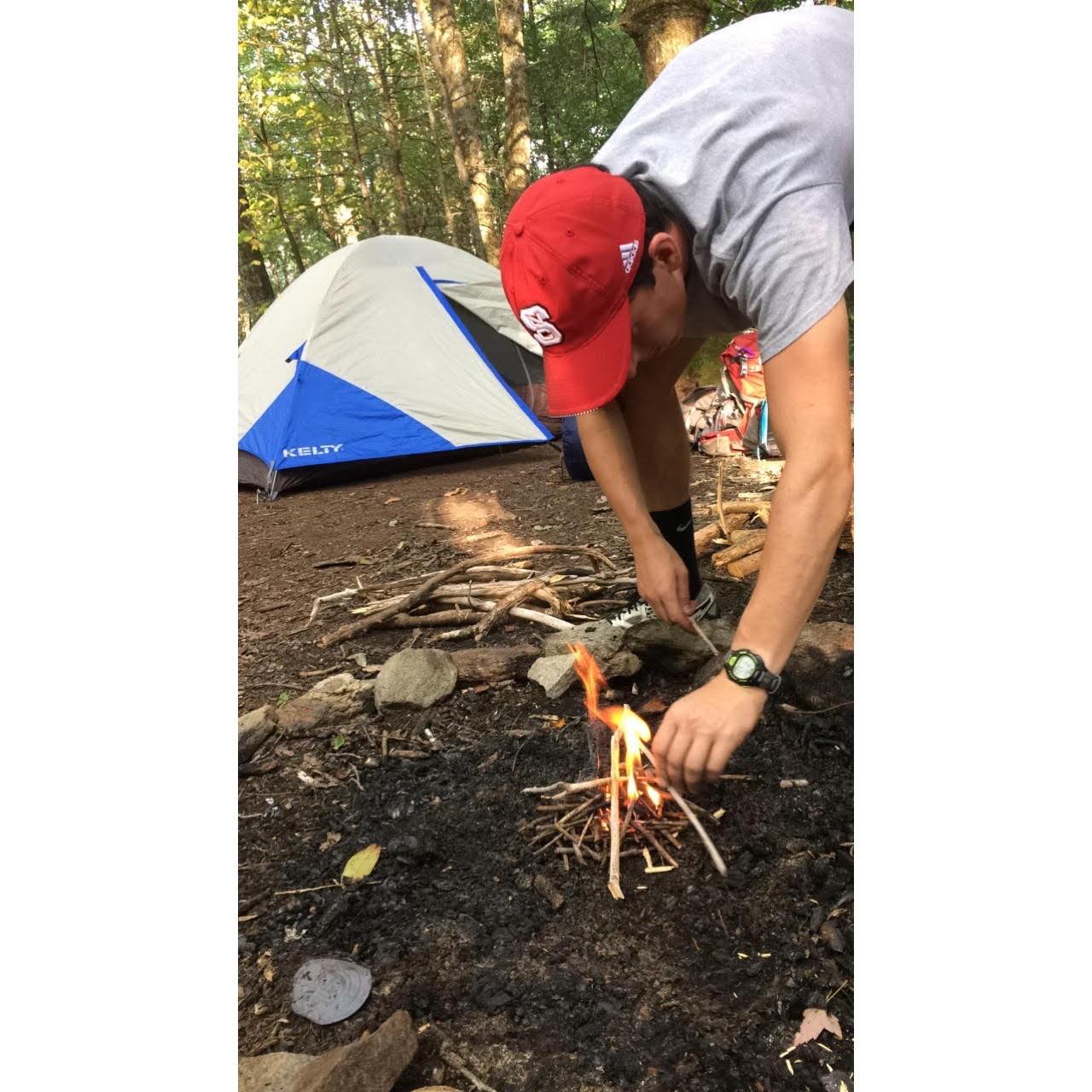 Camping the night before the 2017 Solar Eclipse! 