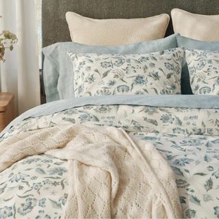 Viola Organic Print Sham Euro