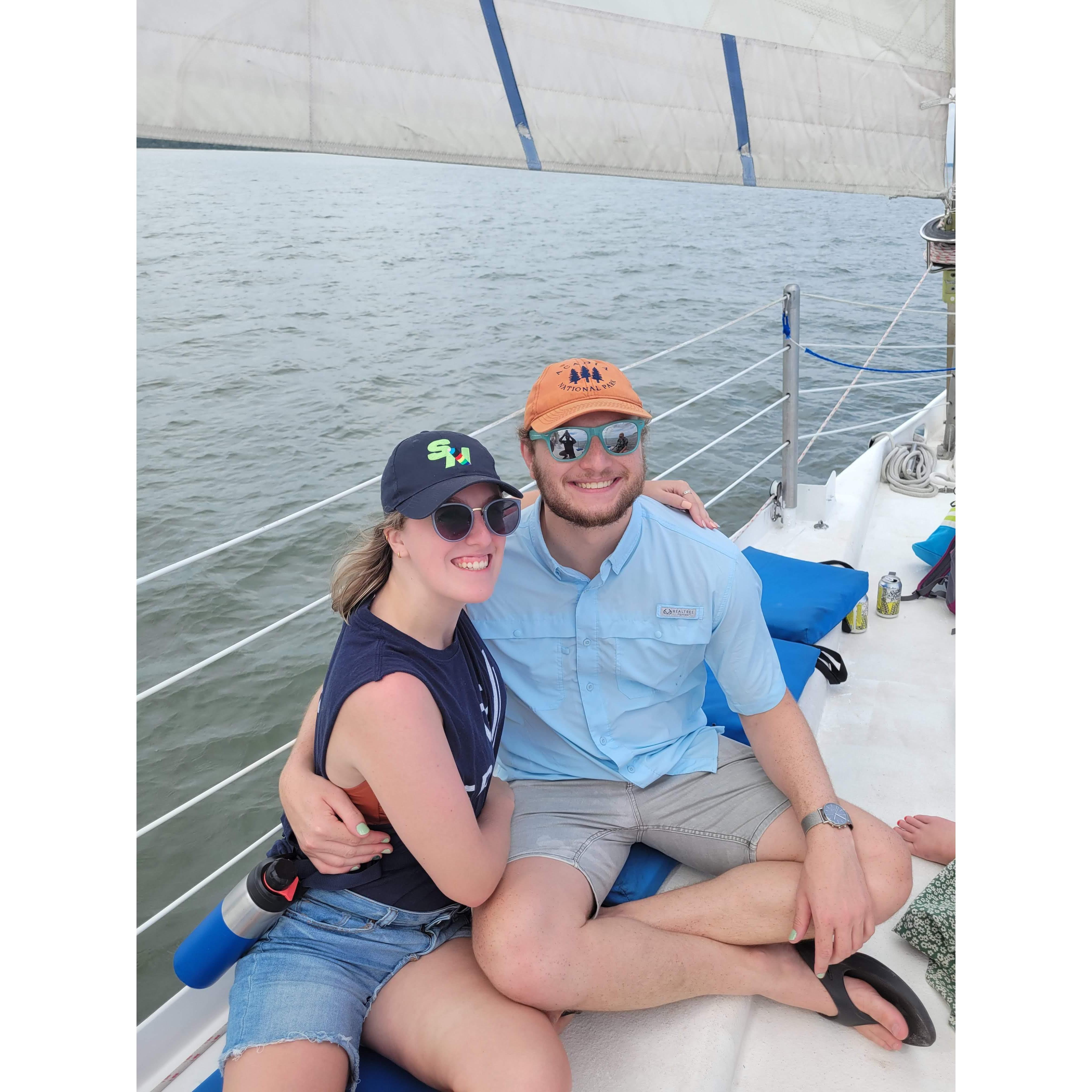 Sail Boat in Hilton Head