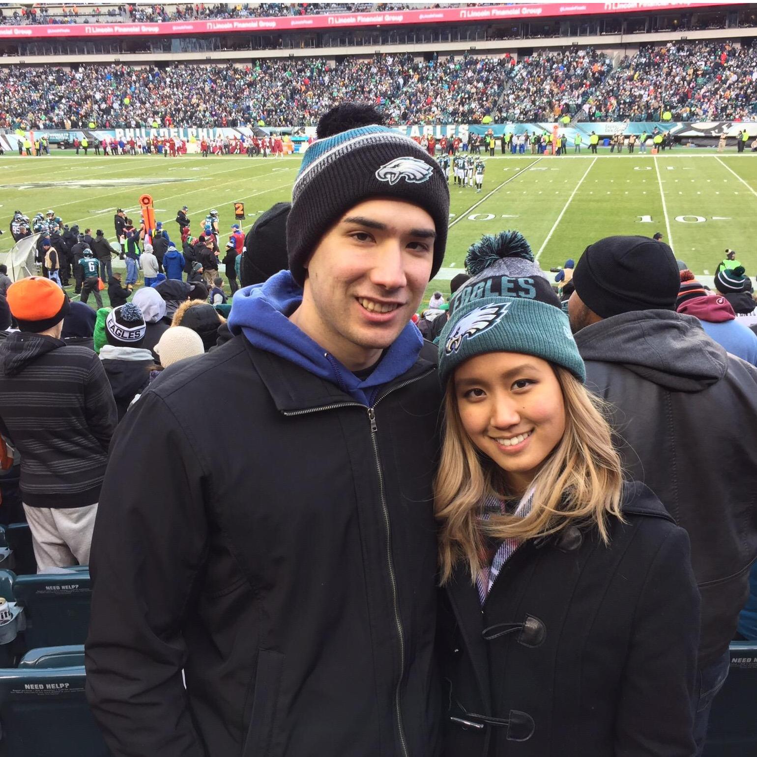 Dec 2016
First Eagles game