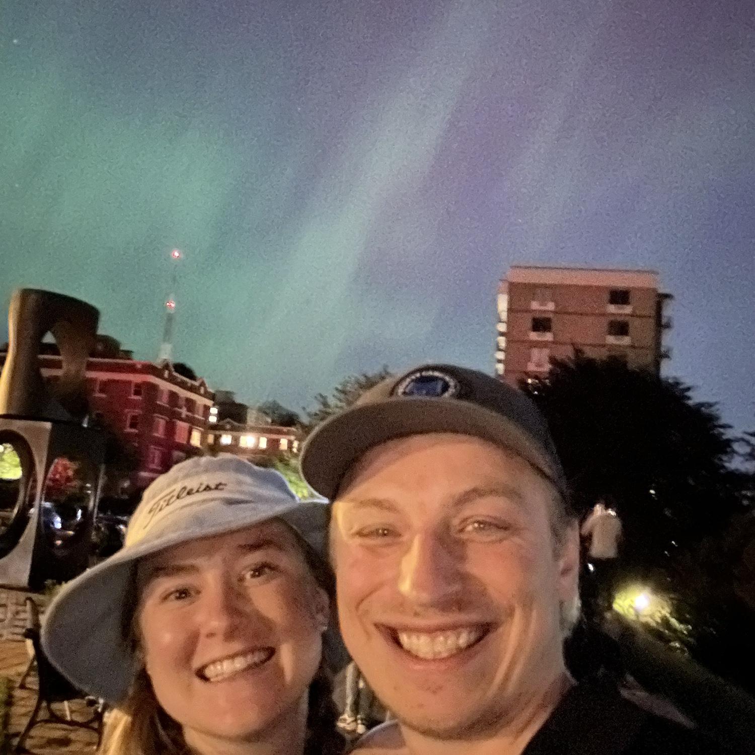Northern lights in Seattle! May 2024.