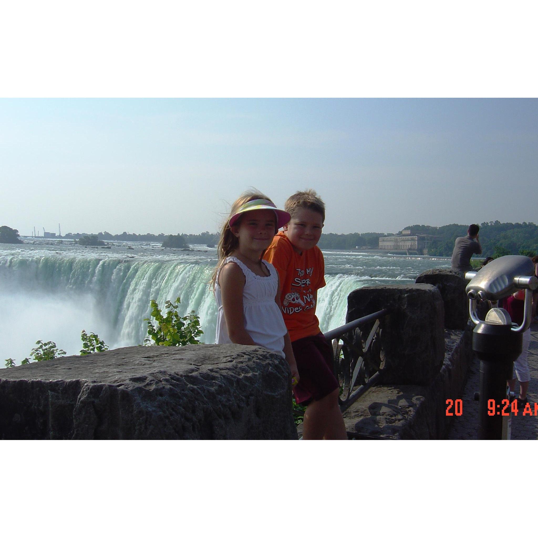 Baby Declan and Shannon